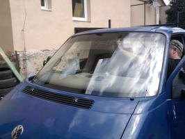 Výměna čelního skla transportér